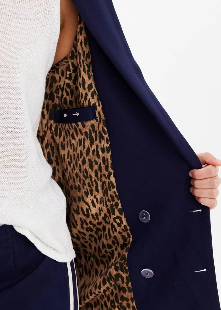 The Upside Double Breasted Blazer In Navy 2