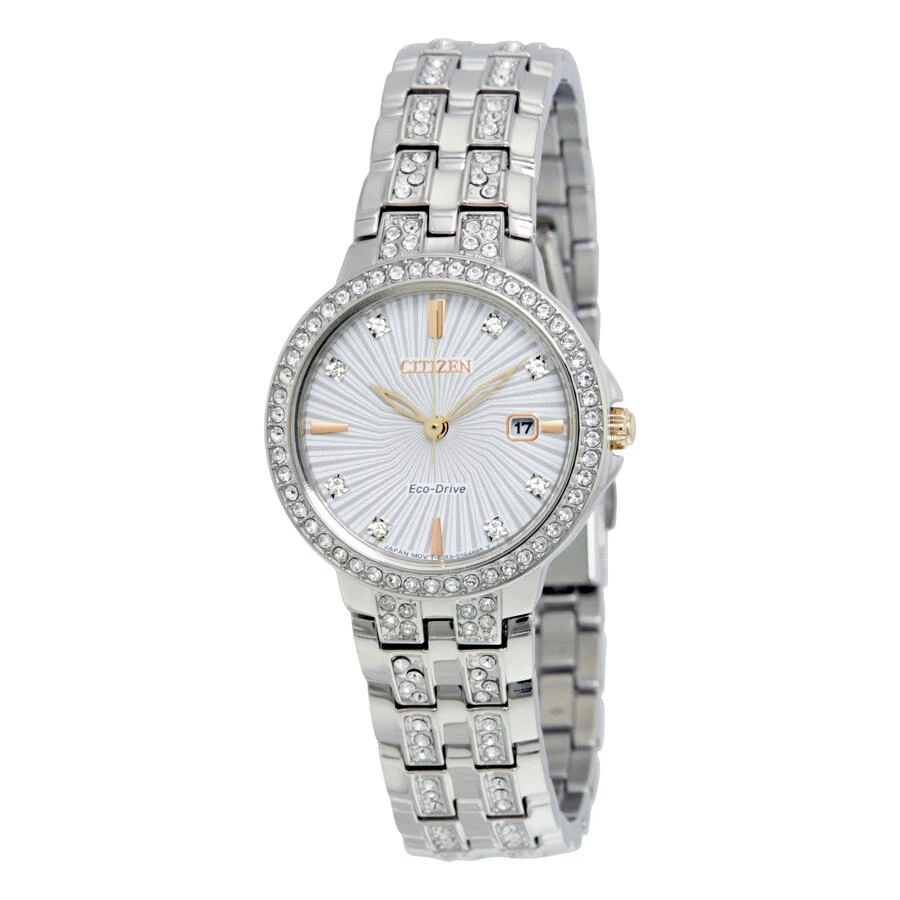 Citizen Silhouette Crystal Eco-Drive Ladies Watch EW2340-58A