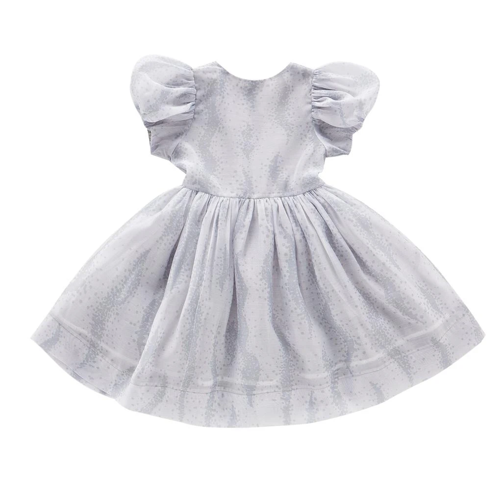 Omamimini Fit & Flare Dress with Puff Sleeves 3