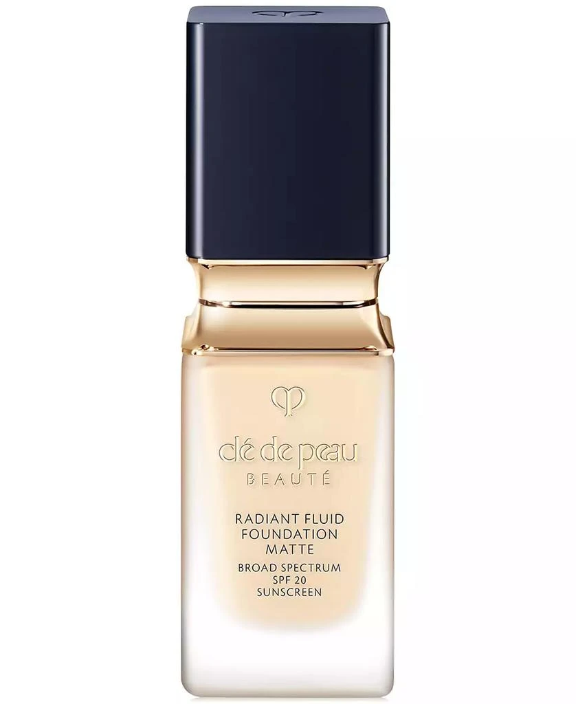 Cle de Peau Radiant Fluid Foundation Matte Broad Spectrum SPF 20 Sunscreen 1