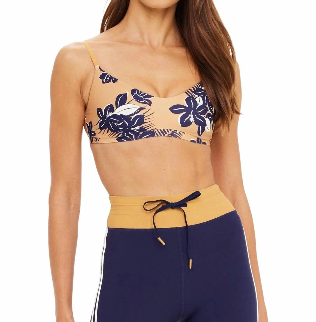 The Upside Aruba Ballet Bra In Floral