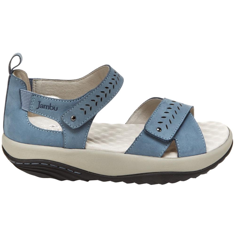 Jambu Sedona Cut Out Ankle Strap Sandals