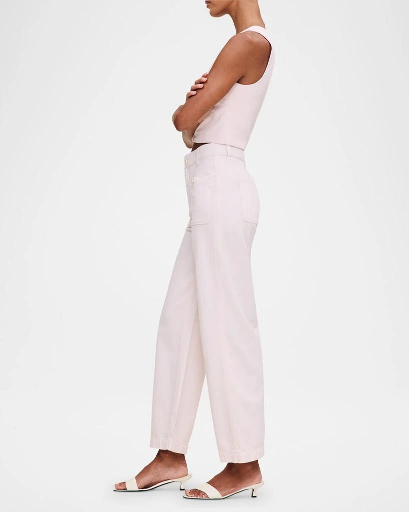 DL1961 Hepburn Wide-Leg High-Rise Ankle Jeans 5