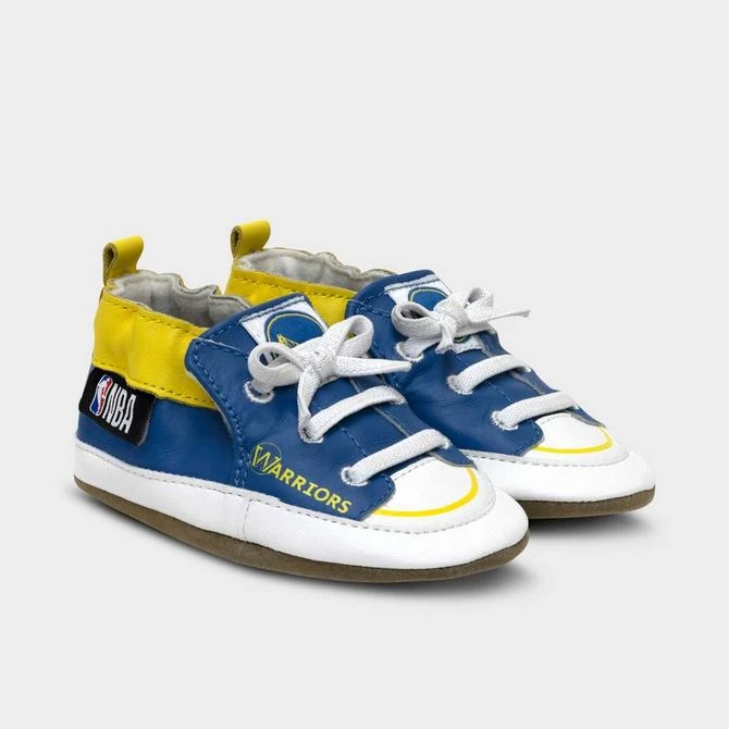 Robeez Infant Robeez Golden State Warriors NBA Soft Sole Casual Shoes 3