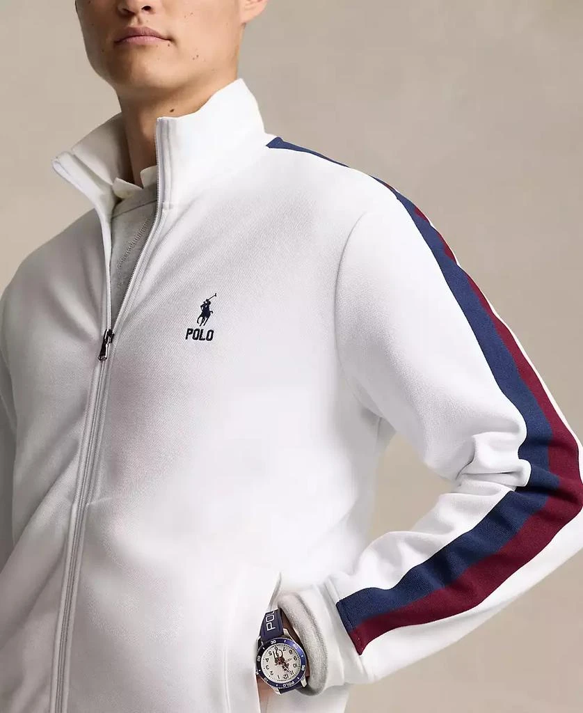 Ralph Lauren Men's Double-Knit Mesh Track Jacket 3
