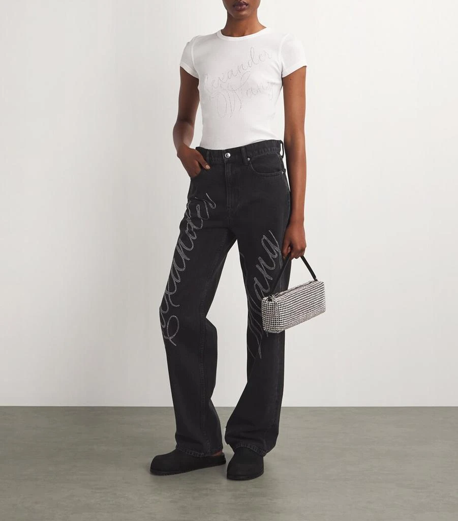 Alexander Wang Logo-Embellished Jeans 2