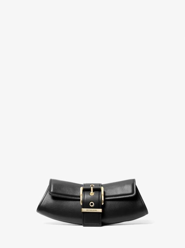Michael Kors Colby Small Leather Convertible Clutch 4