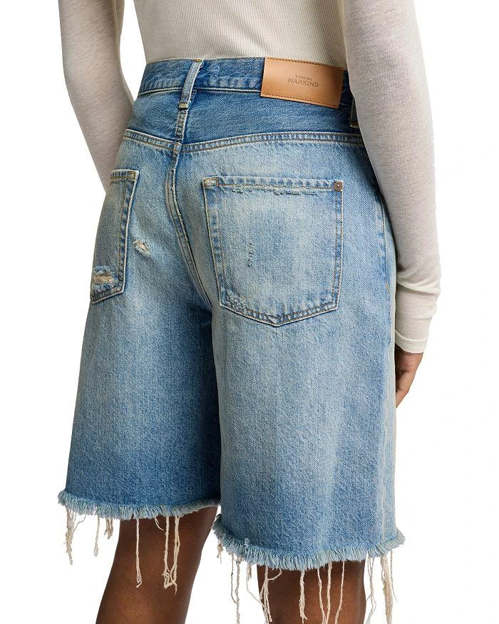 7 For All Mankind Lola High Rise Jean Shorts in Peaches 4