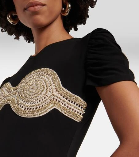 Christopher Esber Embellished jersey maxi dress 5