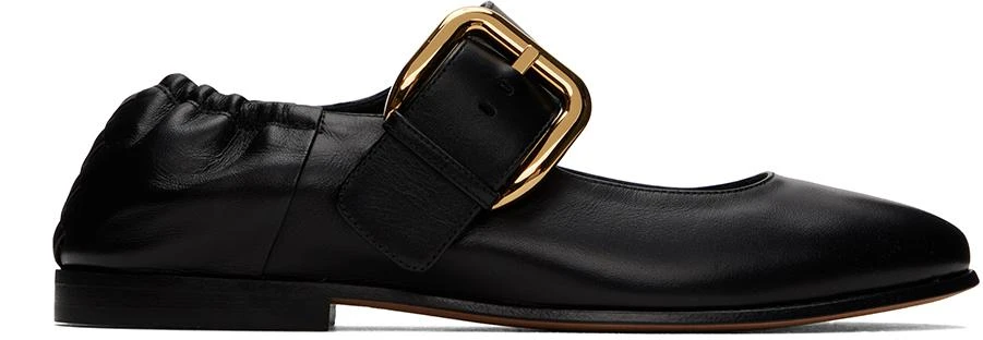 Bottega Veneta Black Astaire Mary-Jane Ballerina Flats 1