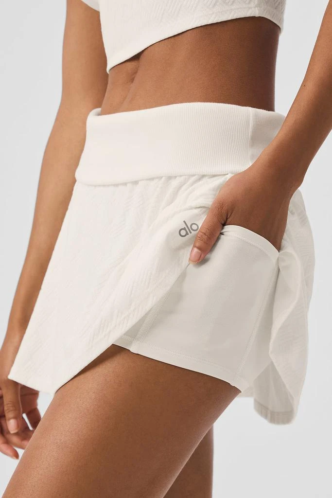 Alo Doubles Only Skirt - Ivory 2