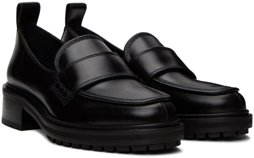 AEYDE Black Ruth Calf Loafers 4