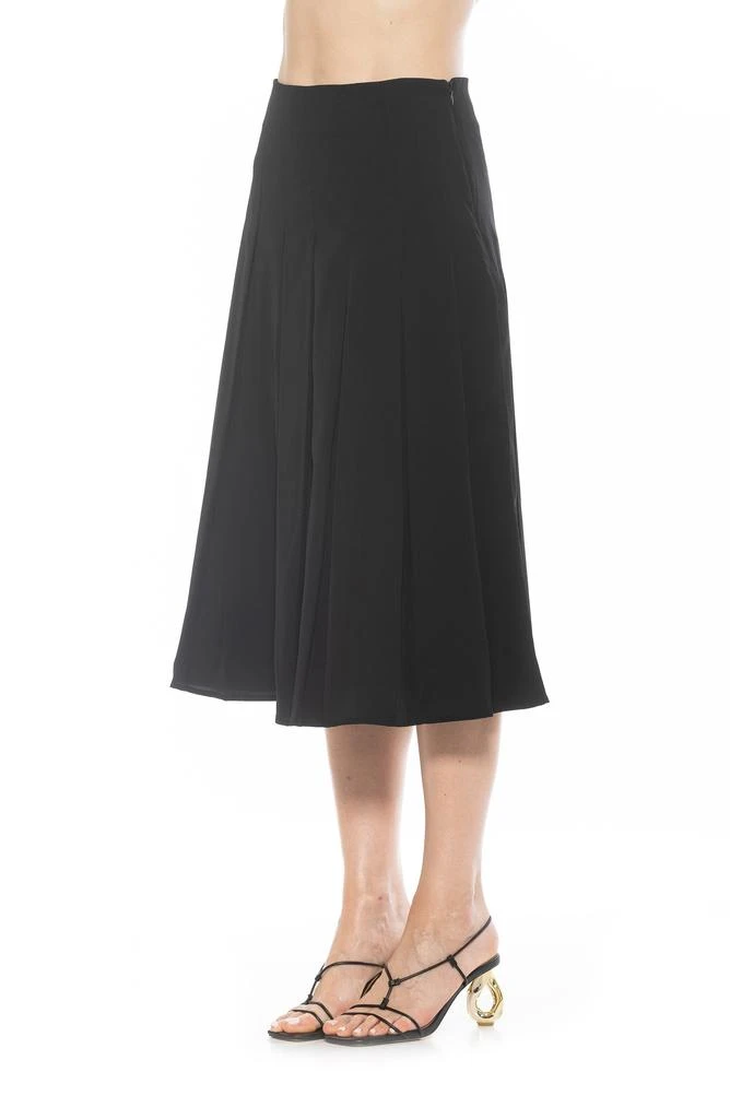 ALEXIA ADMOR Shilo Pleated Midi Skirt 5