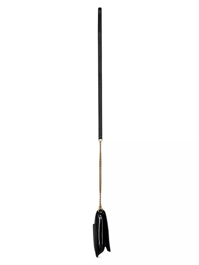 Yves Saint Laurent Cassandre Phone Holder in Patent Leather 4