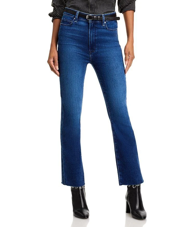 Paige Claudine High Rise Ankle Flare Jeans in Sailaway 1