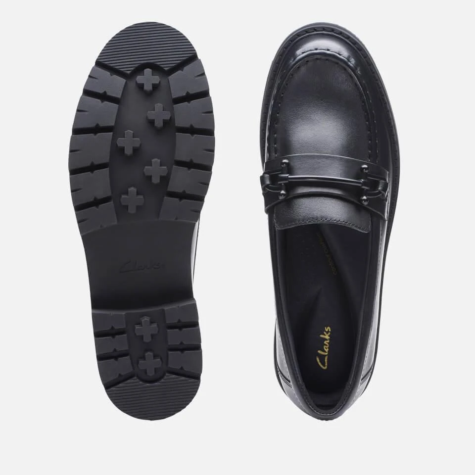 Clarks CLARKS WOMEN'S ORIANNA BIT LEATHER LOAFERS 4