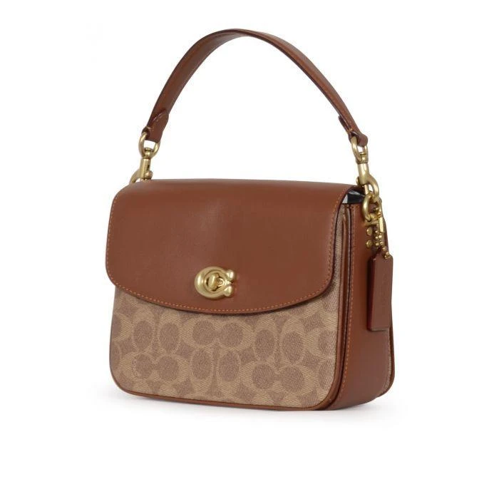Coach COATED CANVAS SIGNATURE CASSIE CROSSBODY 19 4