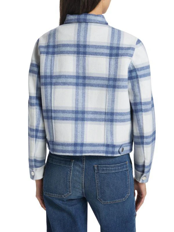 Rails Steffi Wool-Blend Plaid Jacket 2