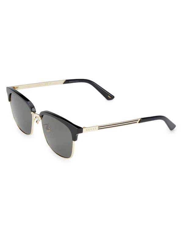 Gucci 55MM Clubmaster Sunglasses 2