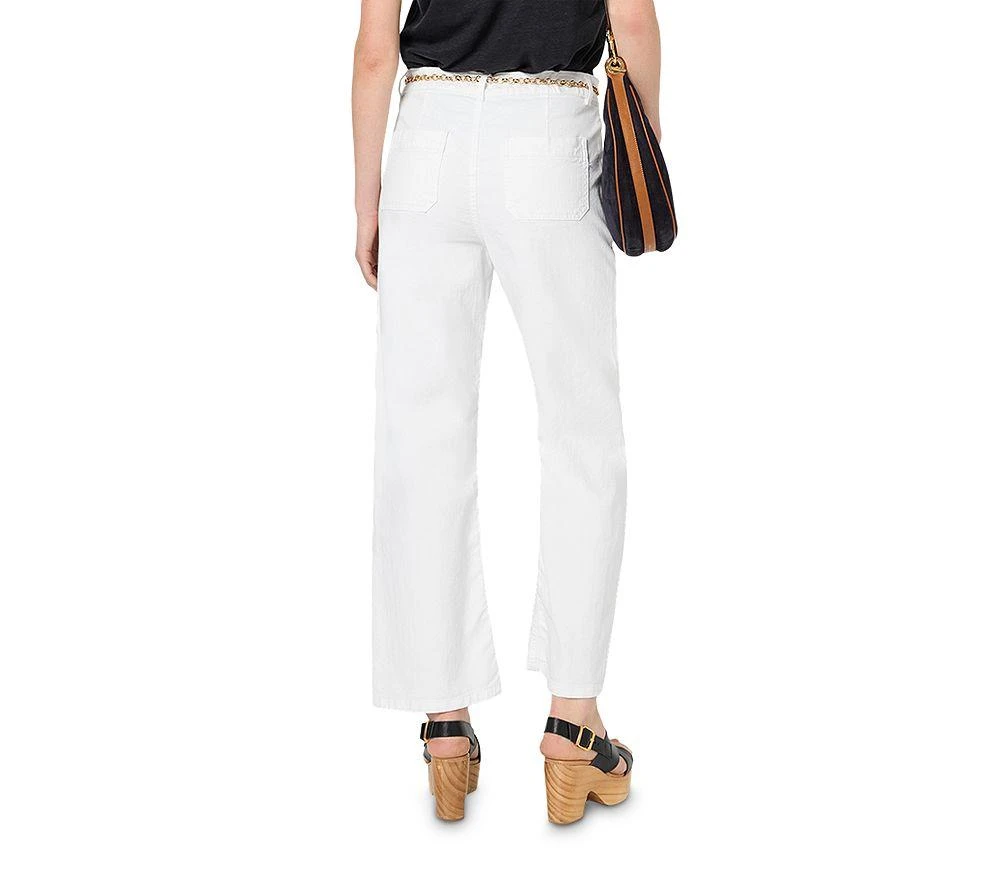 Gerard Darel Lida Straight Jeans in White 3