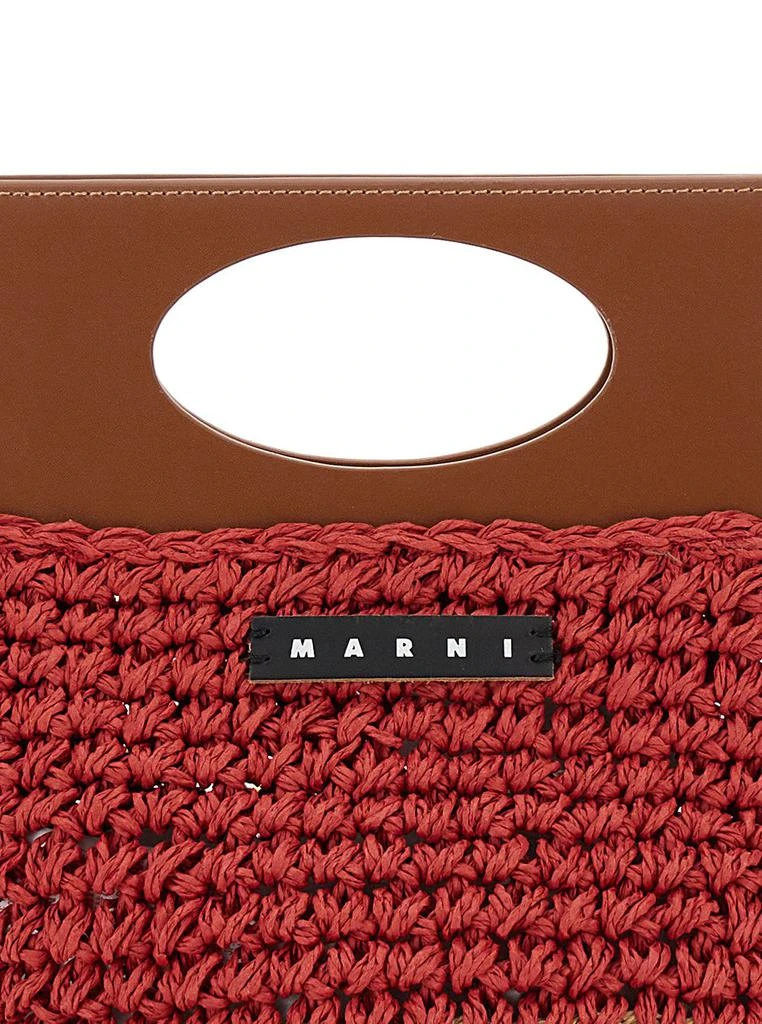 Marni Marni Kids Logo Plaque Tote Bag 3
