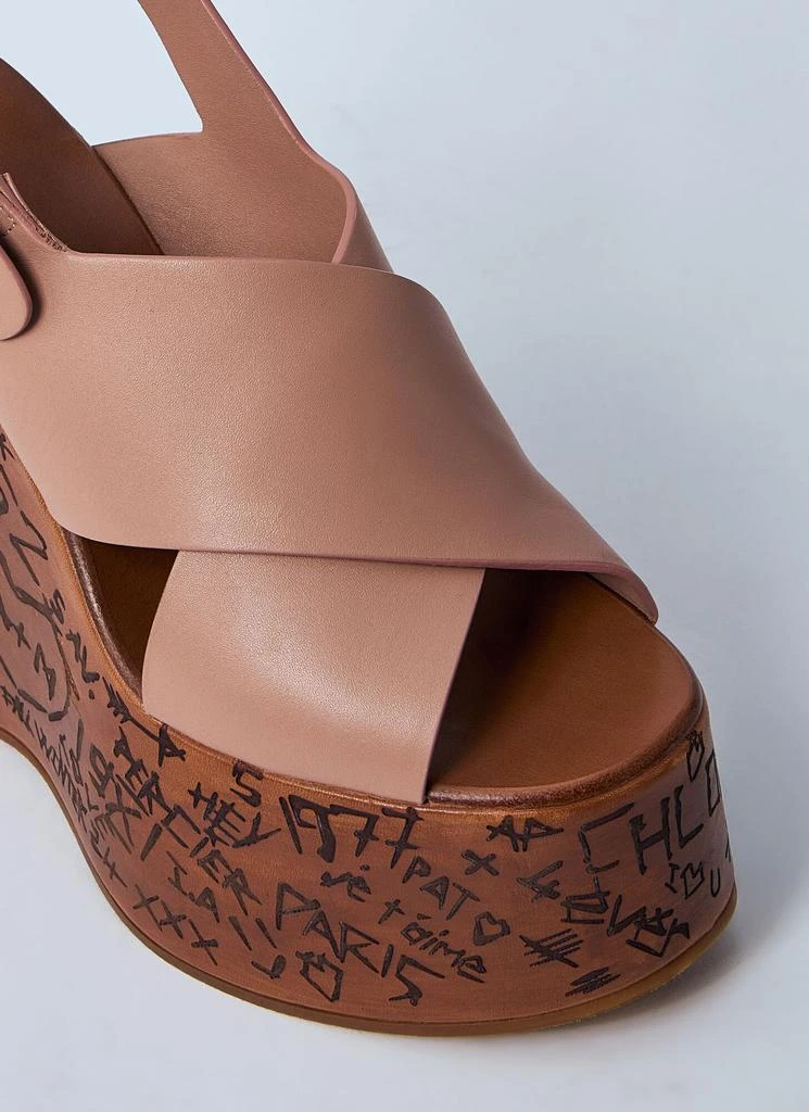 Chloé Maxime Wedge Sandal 3