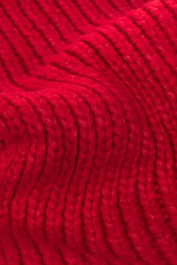 UGG Scarf with logo patch 2