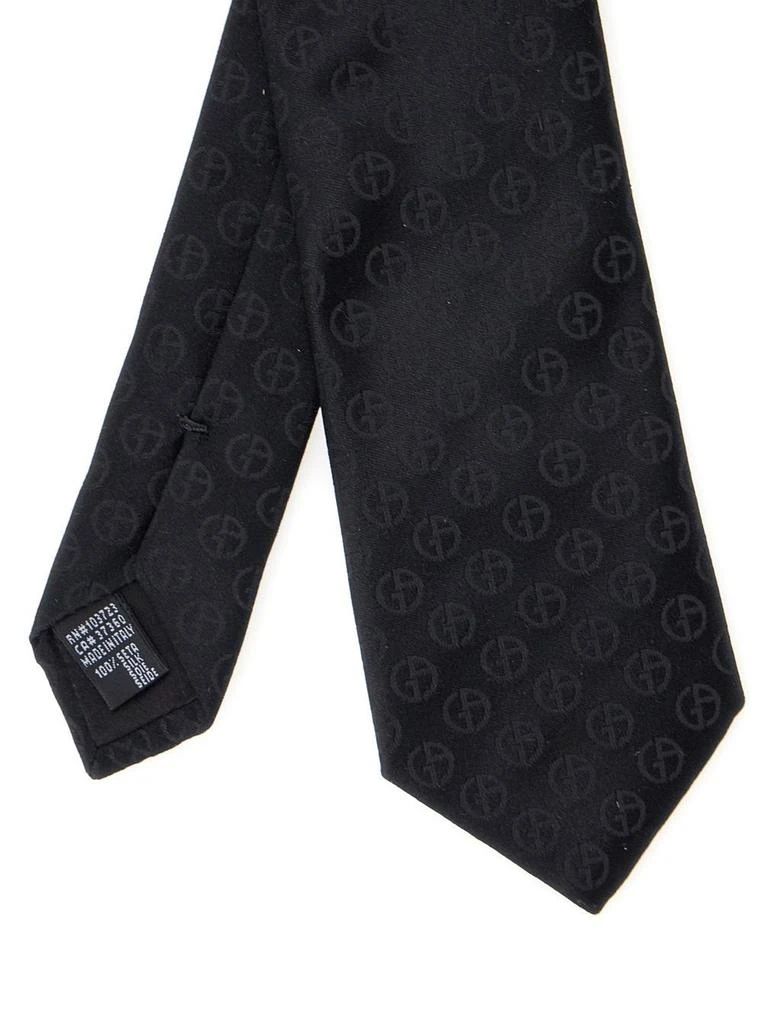 Giorgio Armani Giorgio Armani Logo-Jacquard Tie 3