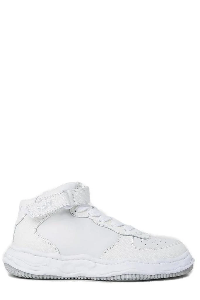 Maison MIHARA YASUHIRO Maison Mihara Yasuhiro Perforated Detailed High Top Sneakers 1