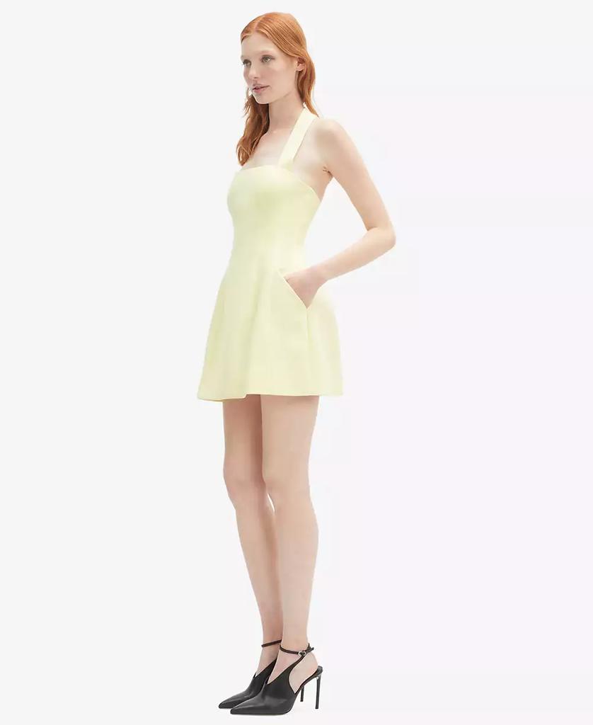 Bardot Women's Structured Halter Mini Dress