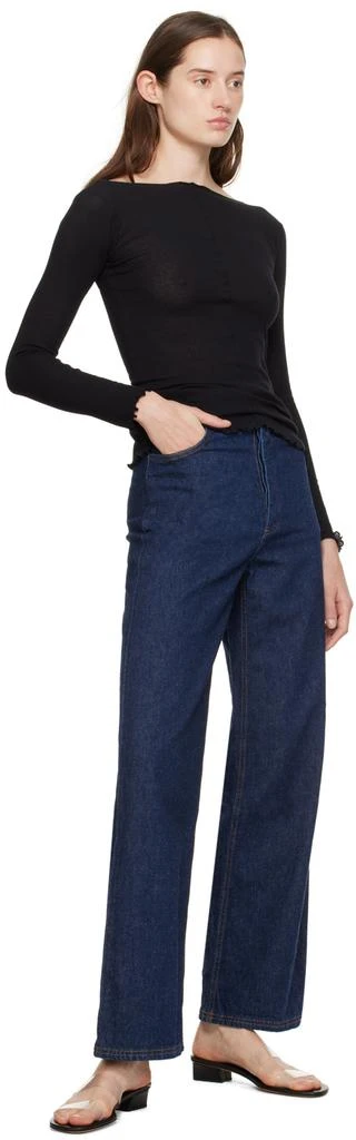 Baserange Black Pama Long Sleeve T-Shirt 4