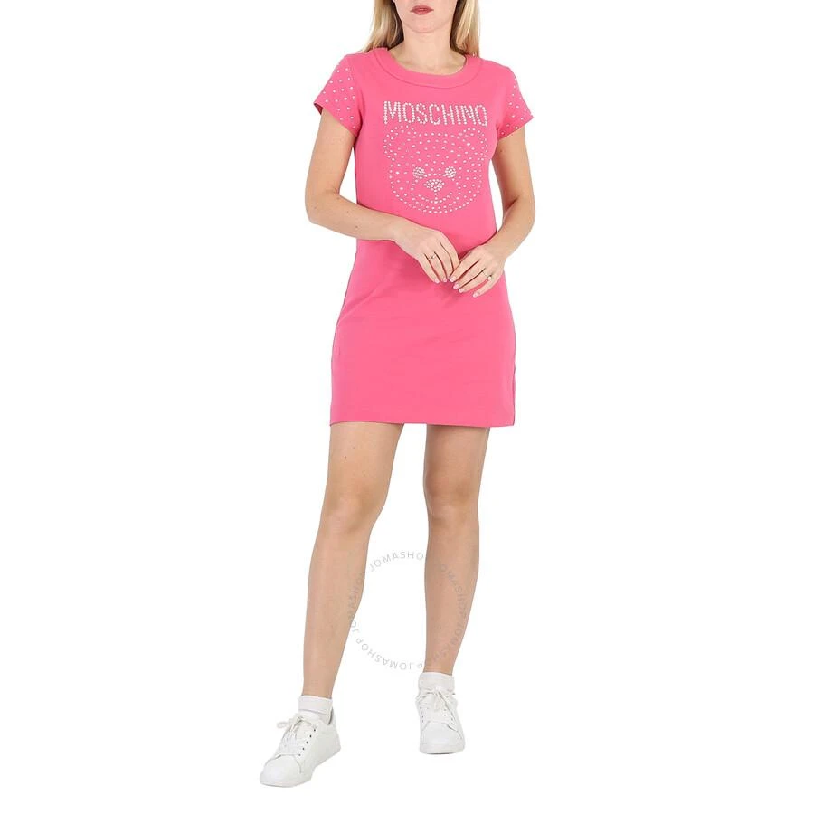 knee length dresses for ladies Moschino Couture Couture Teddy Bear Oversized Dress  Balardi