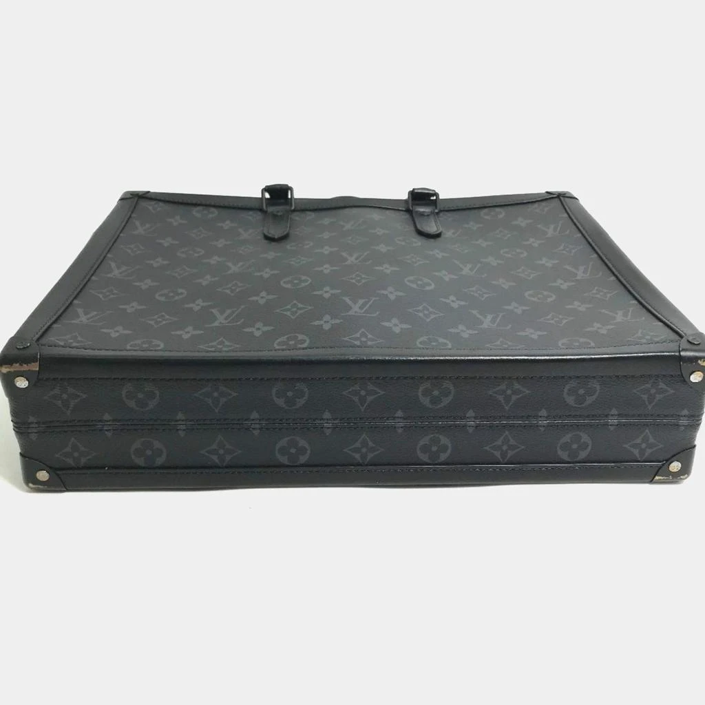 Louis Vuitton Louis Vuitton Black Monogram Eclipse Canvas Soft Trunk Briefcase Bag 2