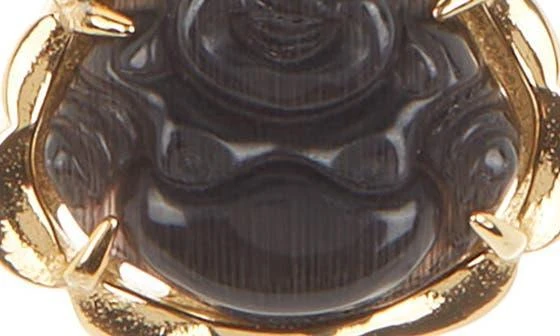 EYE CANDY LOS ANGELES Men's Leo Buddha Pendant Necklace 3