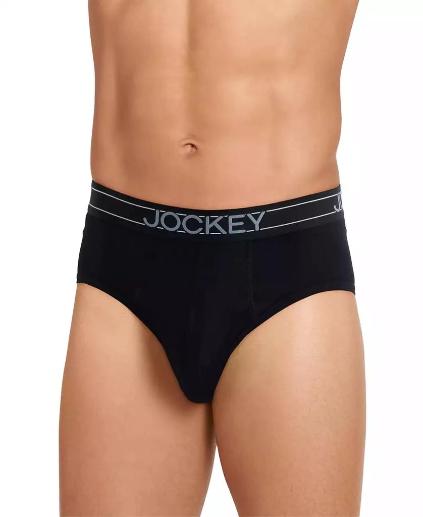 Jockey Men's 5-pk. Lightweight Cotton-Blend Logo Briefs 4