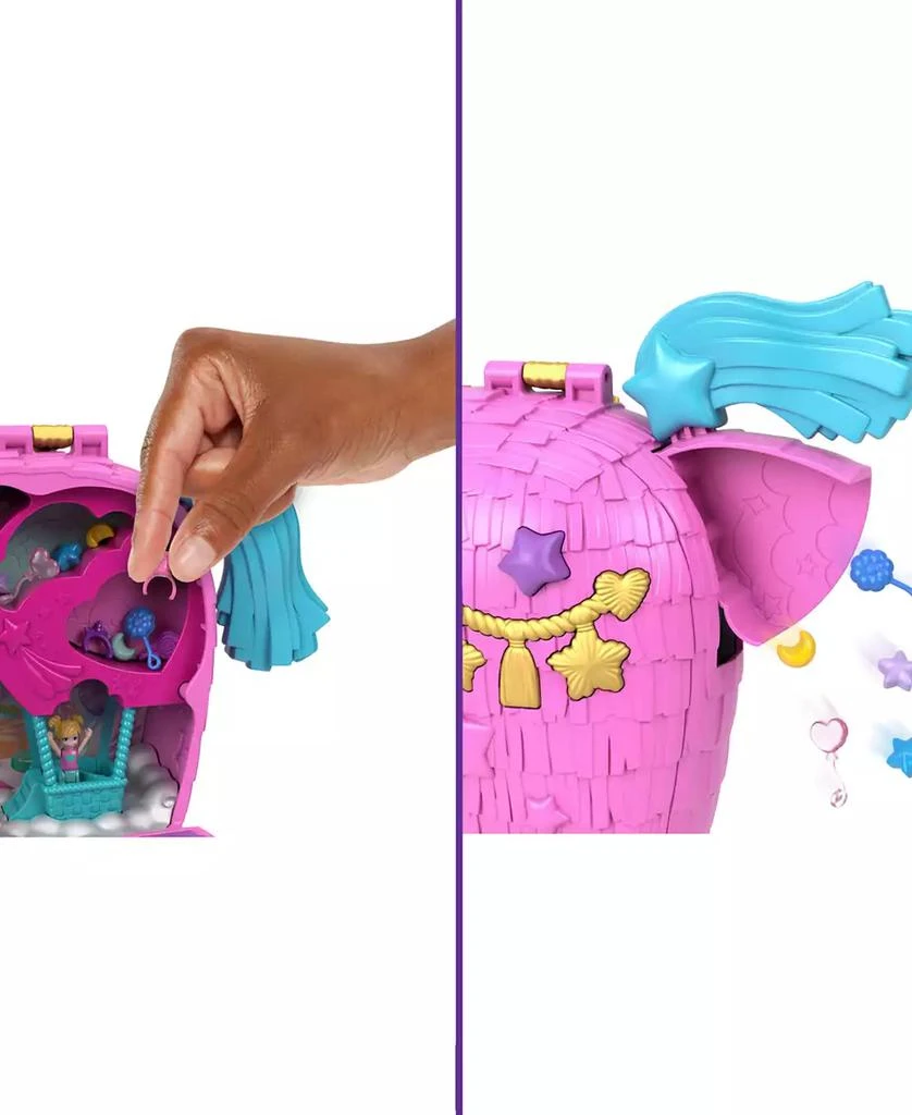 Polly Pocket Unicorn Partyland Playset with 2 Micro Dolls 6