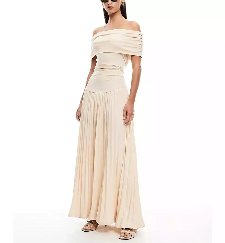 Lioness Women's Field Of Dreams Off-The-Shoulder Maxi Dress 3