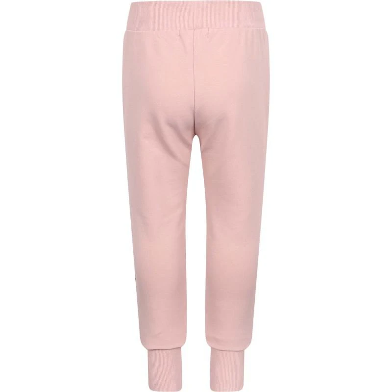 NAME IT® Pony print organic sweatpants in light pink 2