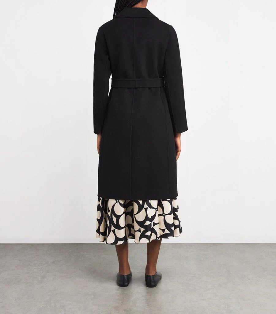 Max Mara Virgin Wool Wrap Coat 3