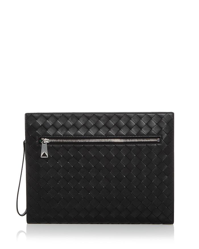 Bottega Veneta Intrecciato Leather Document Case