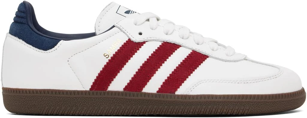 Adidas White Samba OG Sneakers 1