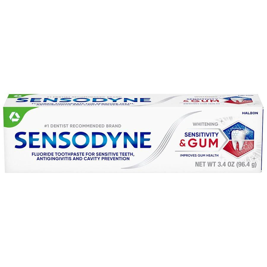 Sensodyne Sensitive Teeth & Gum Toothpaste Unflavored 1