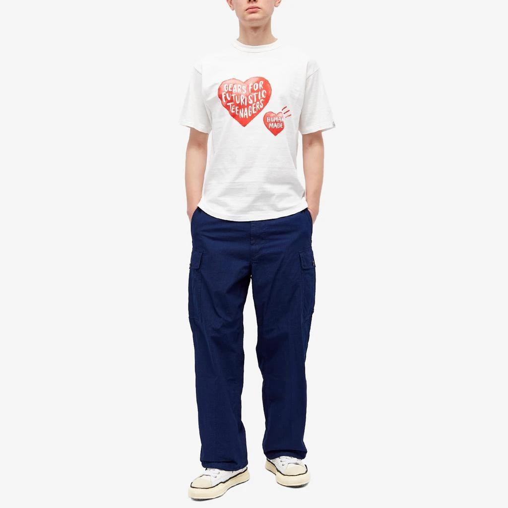 Human Made Human Made Drawn Hearts T-Shirt 4