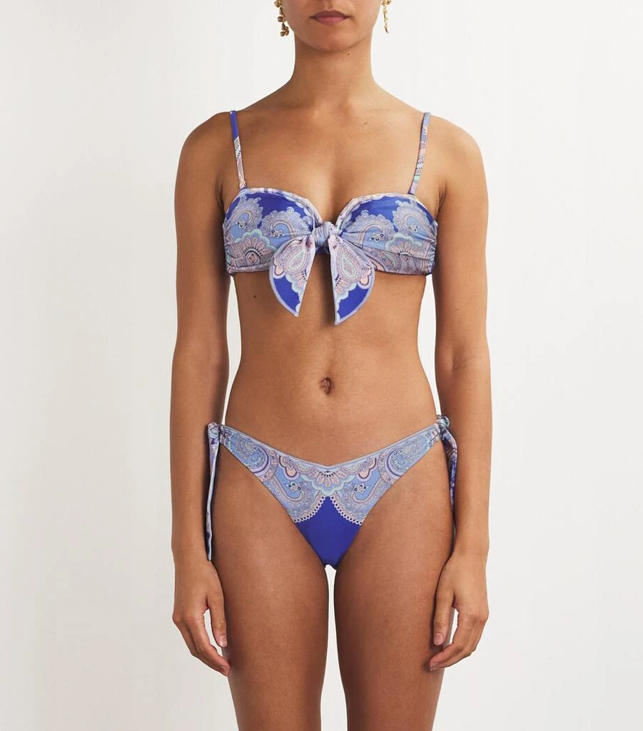 Zimmermann Bandeau Scarf-Tie Maxine Bikini 4
