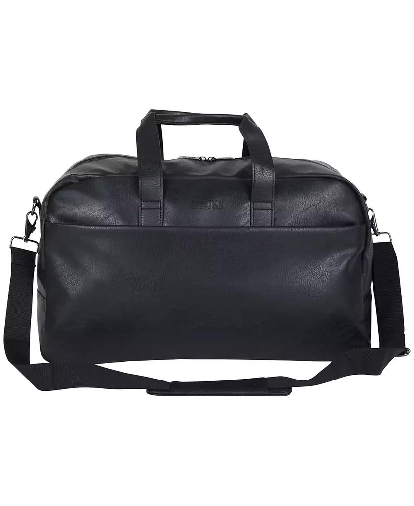 Kenneth Cole 20" Faux Leather Lightweight Carry-On Travel Duffel