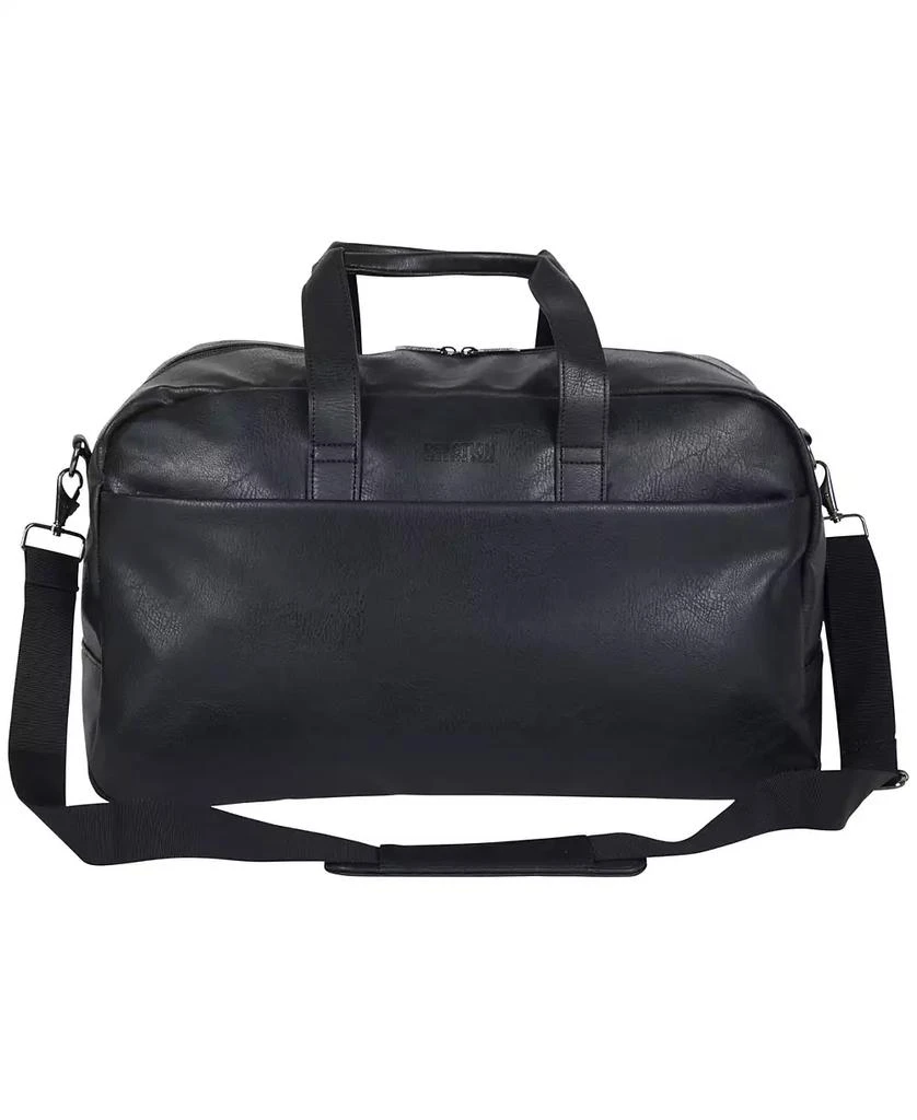Kenneth Cole 20" Faux Leather Lightweight Carry-On Travel Duffel 1