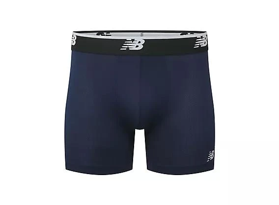 New Balance Mens Mesh 5 Inch Boxer Brief No Fly 3 Pack 4