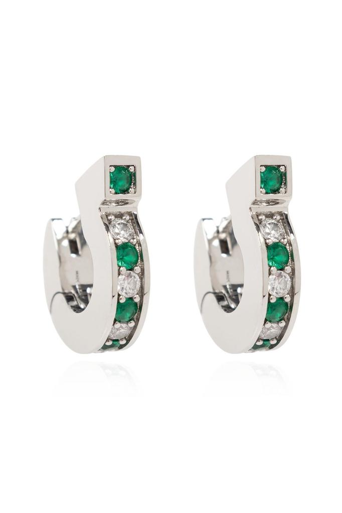 Salvatore Ferragamo An Drape Str Embellished Ring - BeyondStyle