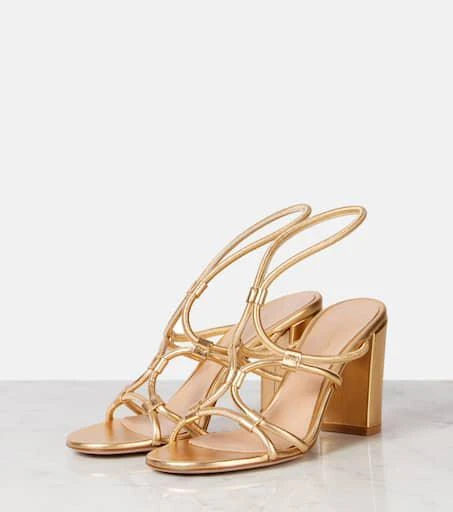 Gianvito Rossi 85 leather sandals 4