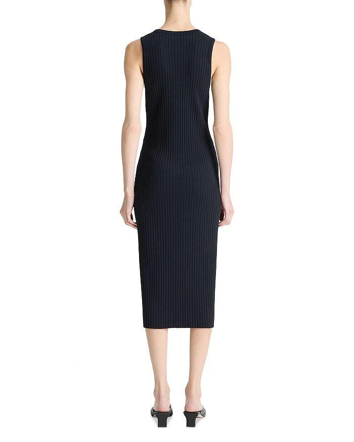 vince ribbed midi dress Vince Sleeveless Ribbed Midi Dress